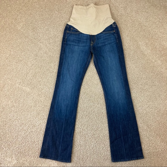 7FAM Boot Cut Maternity Jeans 29 Petite - Picture 12 of 15